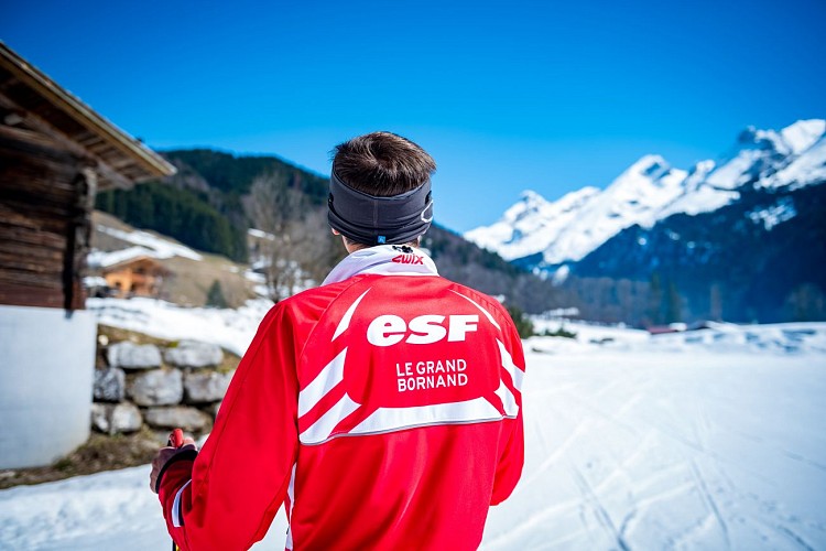 Ecole de ski de fond et raquettes