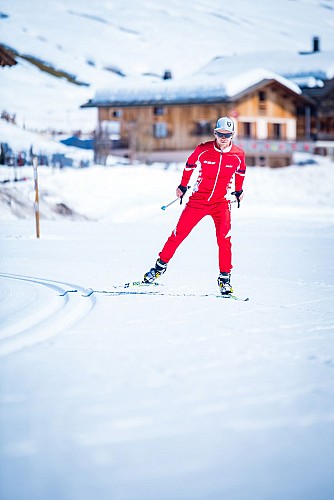 Ecole de ski de fond et raquettes