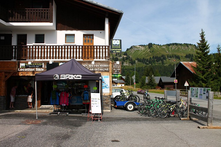 Mountain bike and bike rent - GO SPORT Praz de Lys
