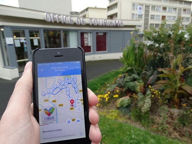 Visitez Lisieux avec votre smartphone - Circuit découverte du centre-ville