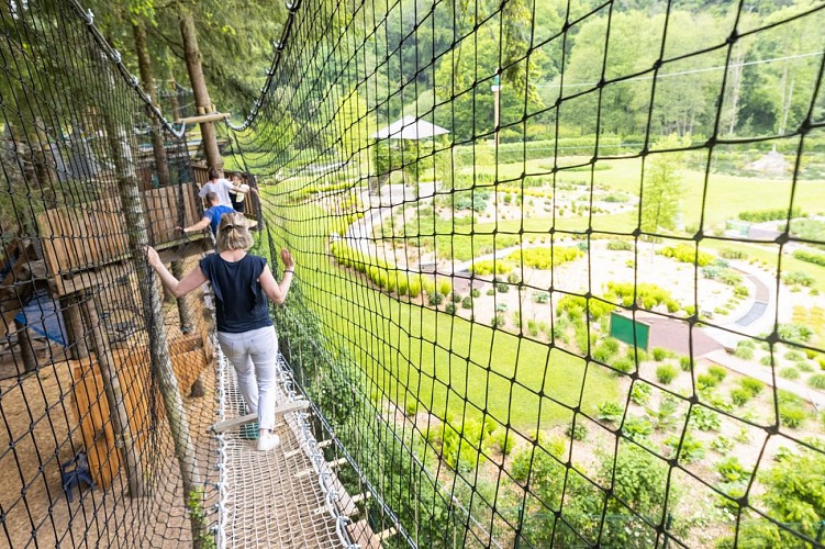 Parcours accrobranche - Normandie luge au Viaduc de la Souleuvre