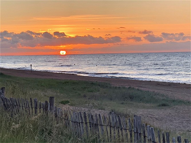 Coucher-de-soleil-Colleville-Montgomery