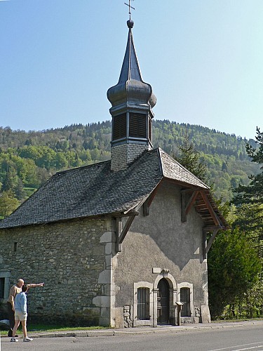The chapel in Le Bérouze