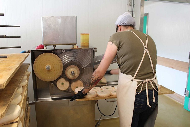 Visit the Paccard cheese-aging cave