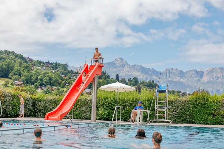 Schwimmbad von Saint-Gervais