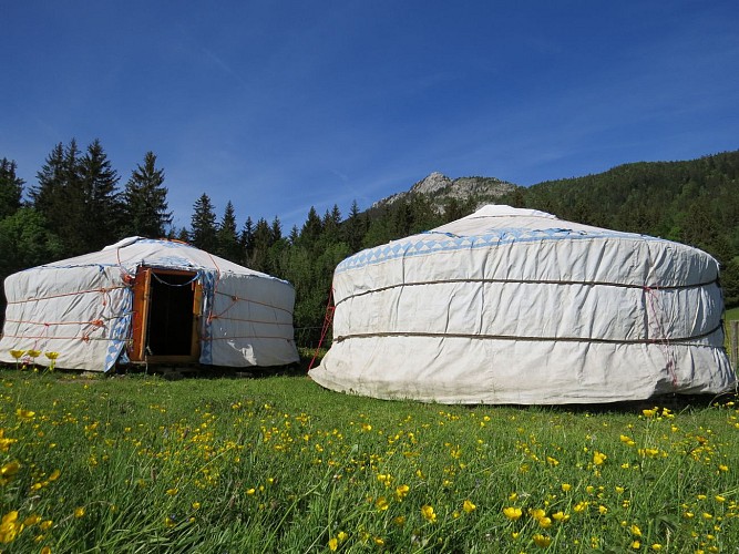 Les Garins's mountain lodge
