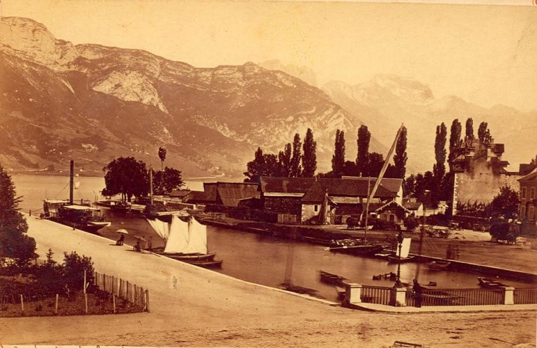 Le port d'Annecy