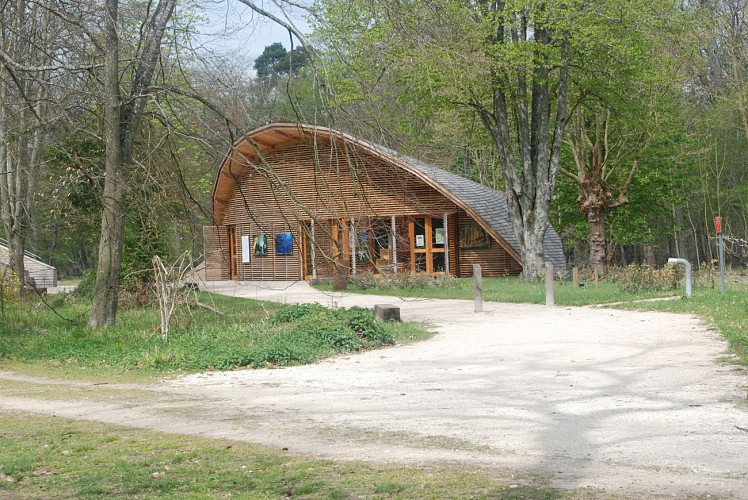 Ein Zentrum für Ecotourismus Franchard Forst von Fontainebleau