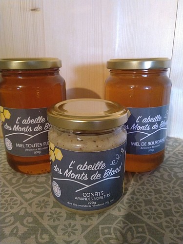 L'abeille des Monts de Blond - Miels, pain d'épices, nougat et hydromel bios