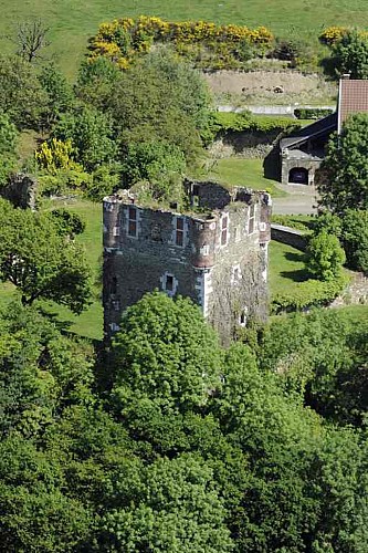 Le vieux château de Saive