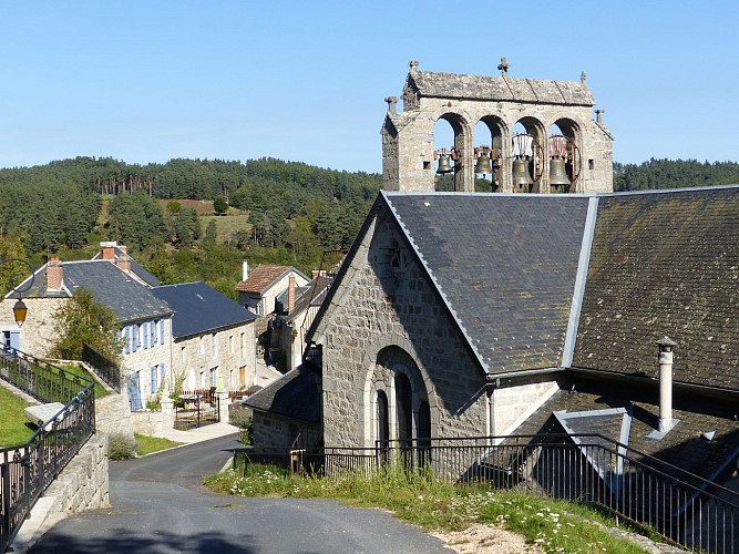 Saint-Just, village typique de Margeride