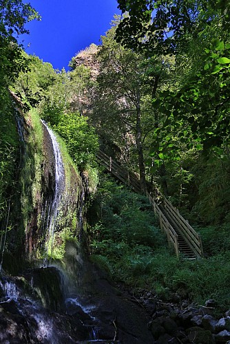 Waterfall of La Borie