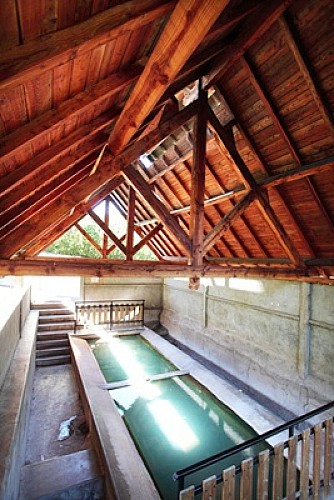 Lavoir à eau chaude