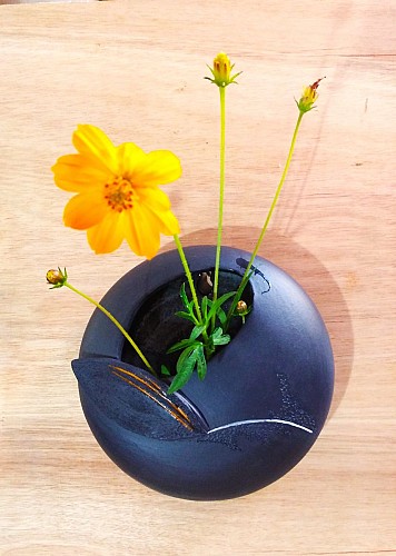 Florence Landais, céramiste à Chambellay