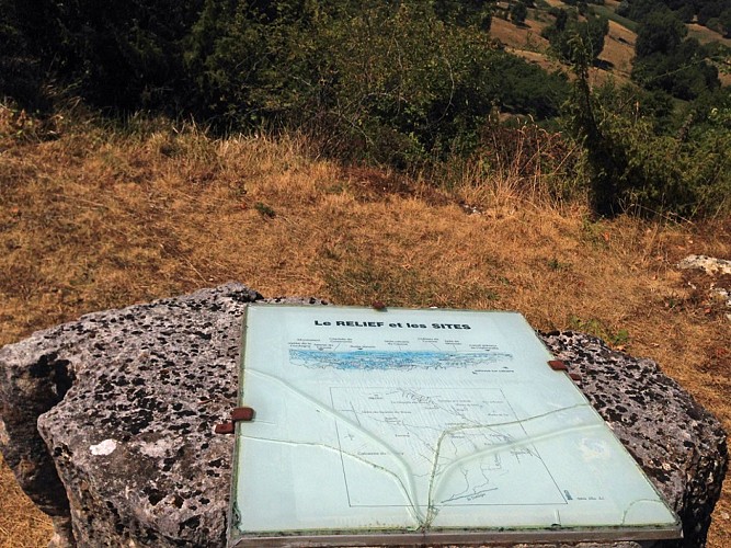 Table d'orientation (Puy d'Arnac)