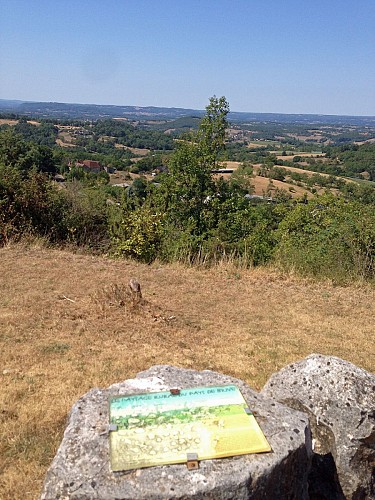 Table d'orientation (Puy d'Arnac)