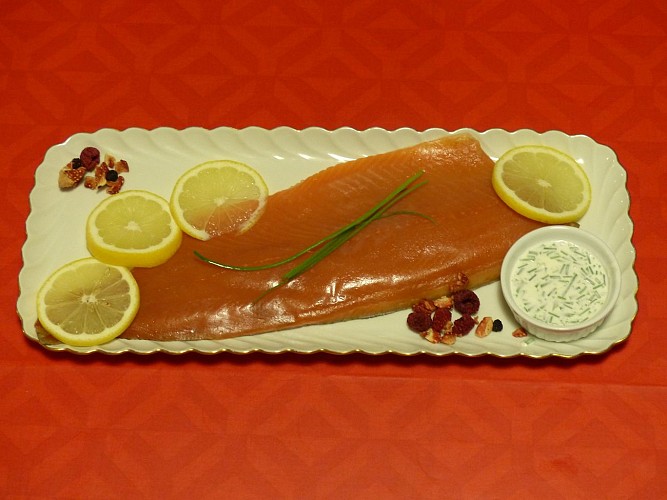 Pisciculture du domaine du Moulin Authier, production de truites et produits frais