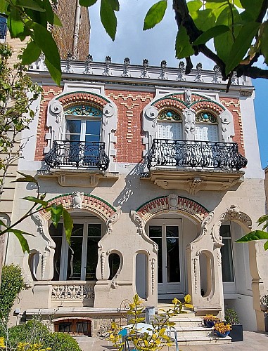 Art Nouveau et Art Déco : 58 et 62 Avenue des Minimes