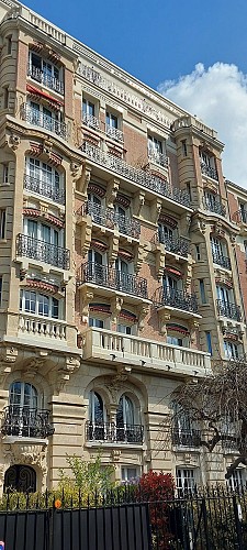 Art Nouveau et Art Déco : 58 et 62 Avenue des Minimes