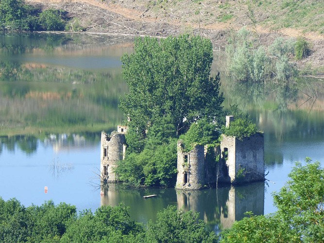 Lake of the Razisse Dam
