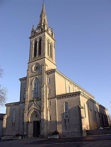 Church of Notre-Dame du bon secours in Villefranche D'Albigeois
