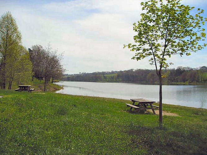 Aire de pique-nique - Base nautique du lac de la Roucarié