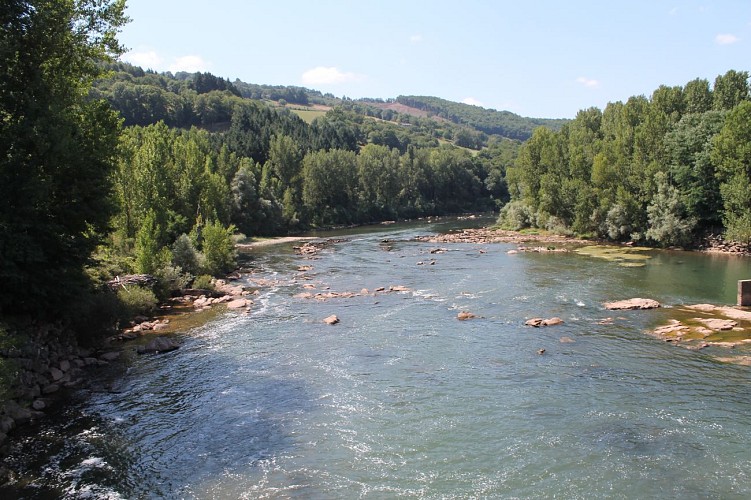 Trébas dam - Viewpoint