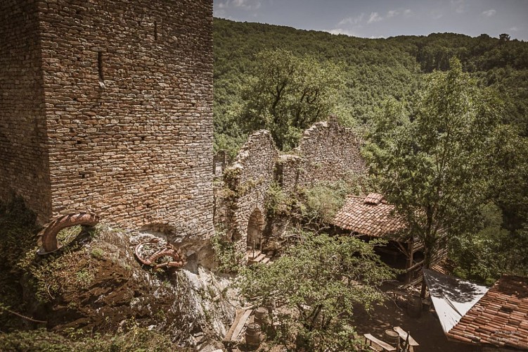 Château Castelroc - site médiéval