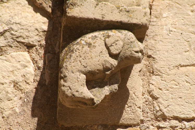 Tablette d'interprétation Puycelsi, forteresse des bois