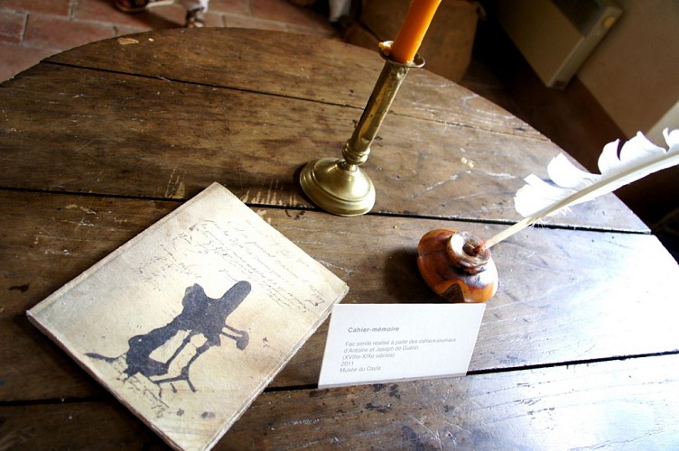 Tablette d'interprétation Andillac le vignoble romantique