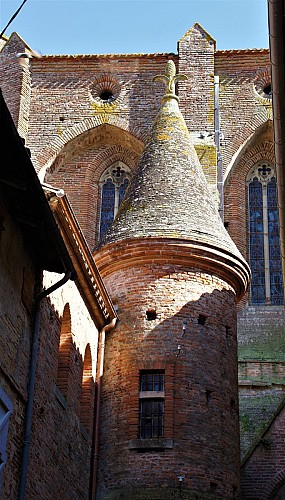 Tablette d'interprétation Rabastens, sur le chemin de Saint Jacques