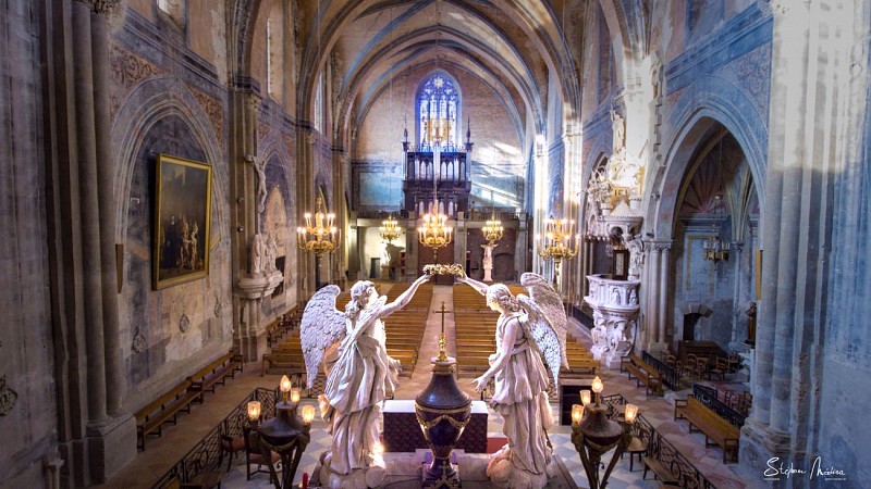 Tablette d'interprétation Gaillac, la marque du coq