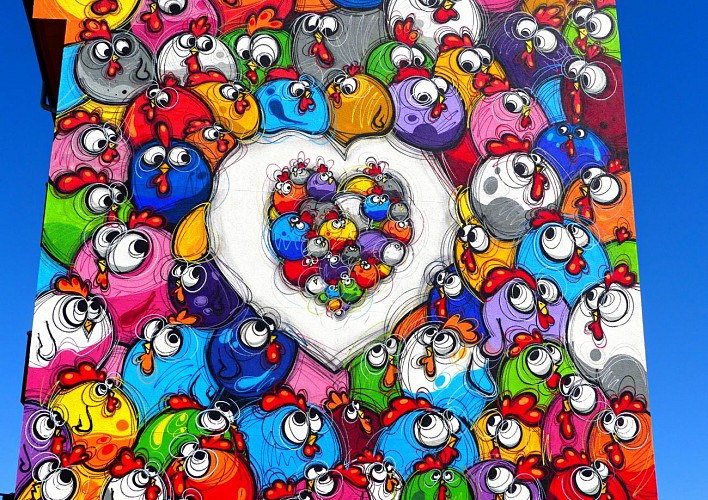 Murs et Façades Street Art d'Aussillon