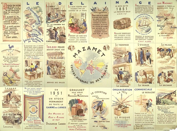 Itinéraires Historiques : Mazamet, au fil de la Laine