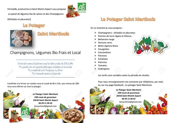 Le potager Saint-Martinois