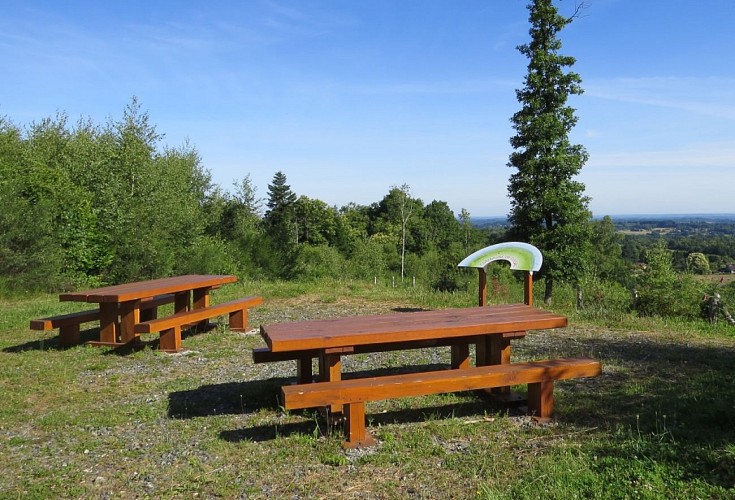 Point de vue aménagé - Forêt de Boubon