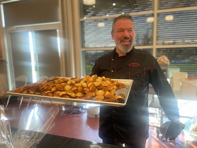 Salon de la madeleine et du chocolat David Pouyadoux Le Crquembouche