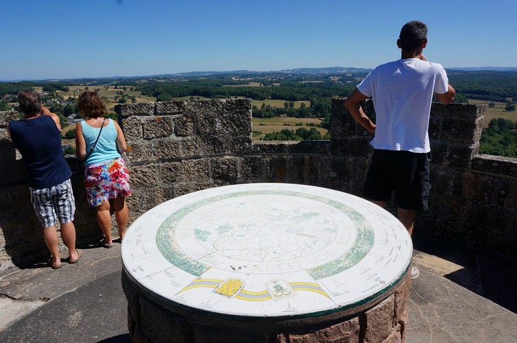 Tower viewing table