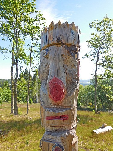 Les arbres redressés