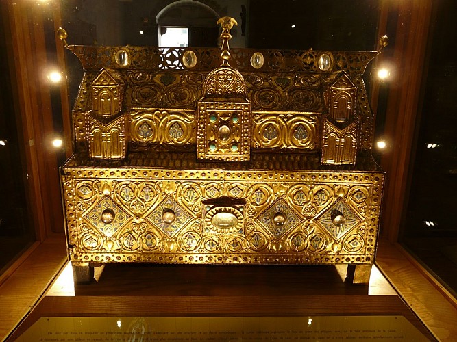 Châsse reliquaire Saint-Macaire
