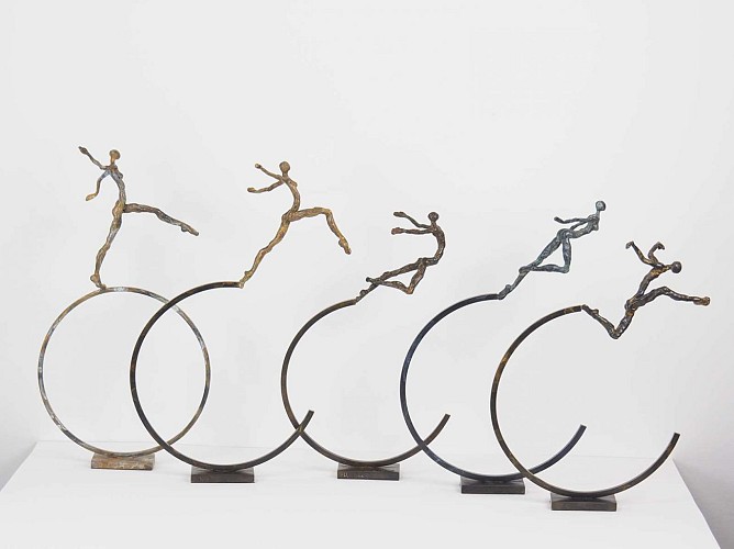 Danseuses (cercle de 20cm)