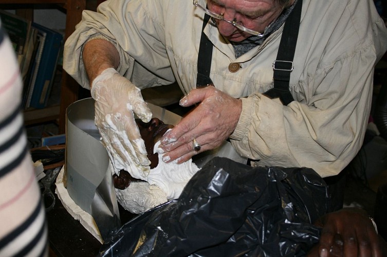 atelier de la treille moulage sur modele vivant