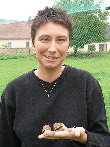 Martine Belin, productrice d'escargots de Bourgogne