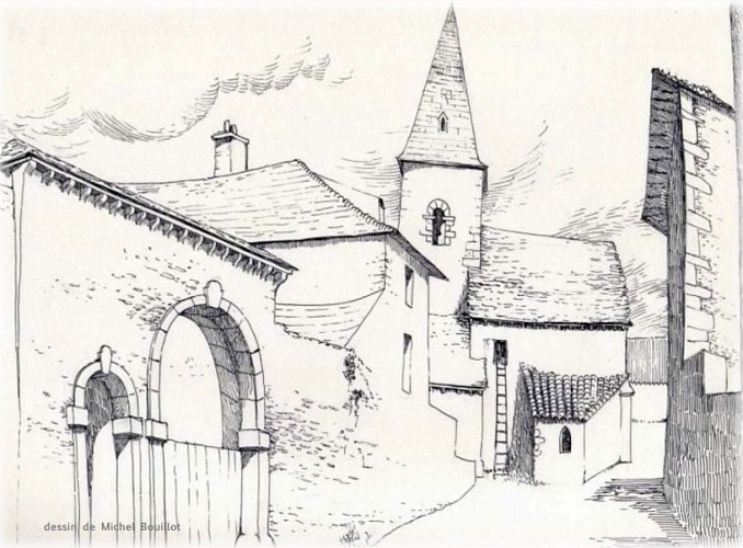 Chevagny-les-Chevrières dessin de Bouillot