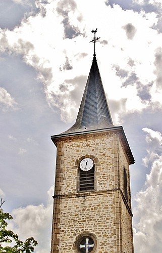 Clocher de l'église de Saint-Bérain-sur-Dheune