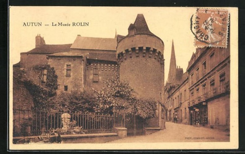 AK Hotel Français du Chancelier Rolin, ville d'Autun, photo ancienne