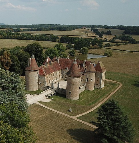 Château d'Epiry aérien