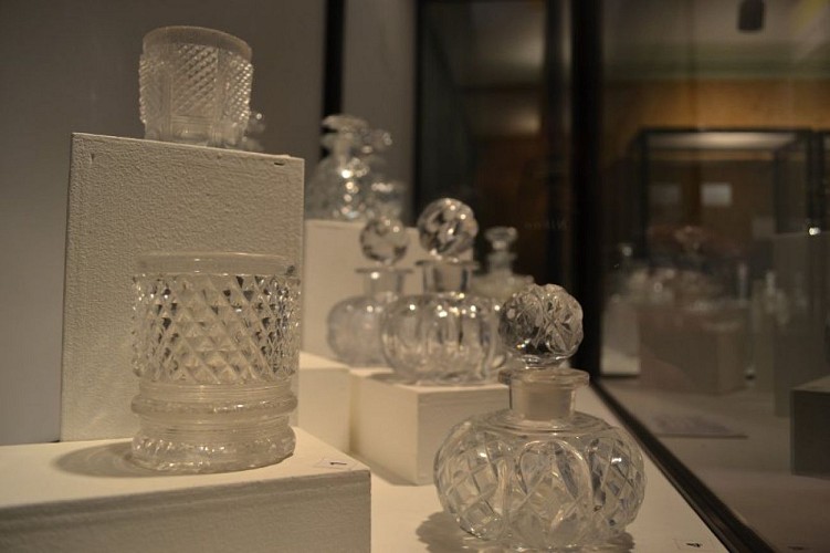 Collection de cristaux au musée de l'Homme et de l'Industrie