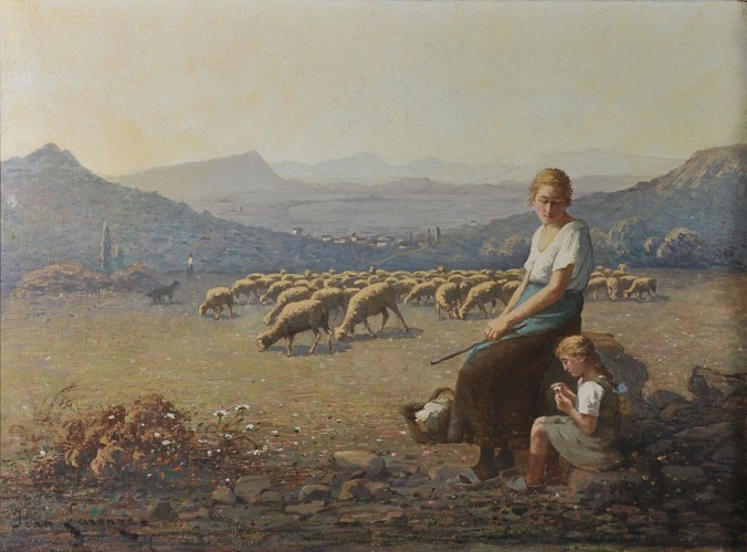 La marguerite, Jean Laronze (1852-1937)