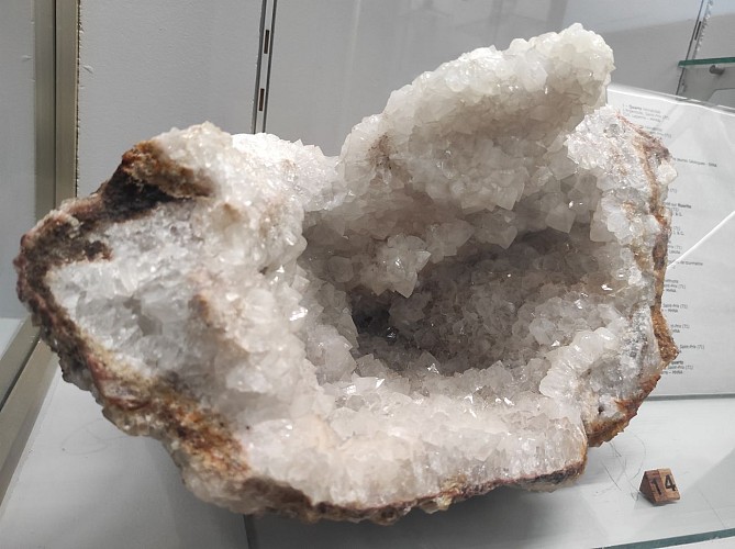 géode de quartz